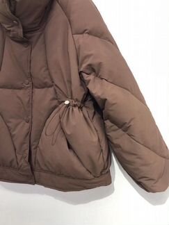 Пуховик цвет шоколад Bottega Veneta