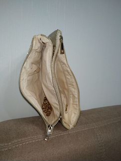 Клатч золотой