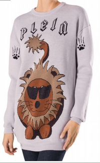 Philipp Plein платье-свитер оригинал