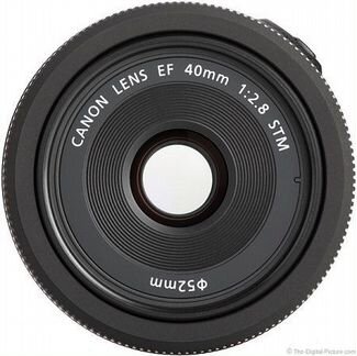 Canon EF 40mm f/2.8 STM новый в упаковке ростест
