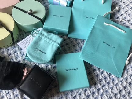Ювелирные коробочки Tiffany&Co, Tous, Bulgari,Frey