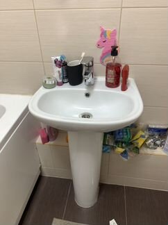 Раковина от застройщика