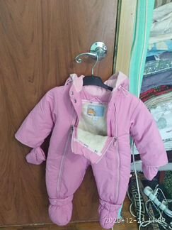 Зимний комбинезон для девочки 74 6