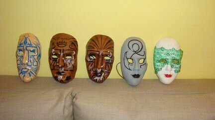 Маски для карнавала хеппининга и для интерьера