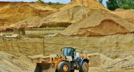 Песок карьерный строительный, песок мытый