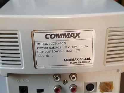 Схема commax ccm 052c