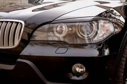 Реснички передних фар BMW X5 (E70) бмв Х5