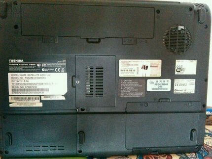 Ноутбук Toshiba Satellite A200-1AX