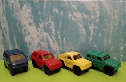 Машинки Киндер 90-х и др