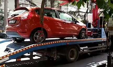 Эвакуатор-манипулятор. Частник