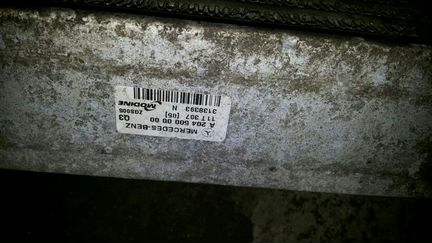 Интеркуллер мерседес W 204