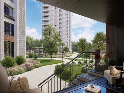 3-к квартира, 95.4 м², 2/17 эт.