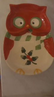 Новогодняя тарелка