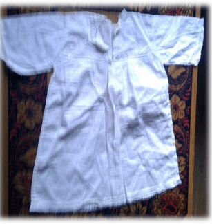 Старенький школьный фартук детская ночнушка винтаж