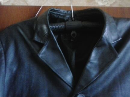 Продам новый мужской кожанный френч