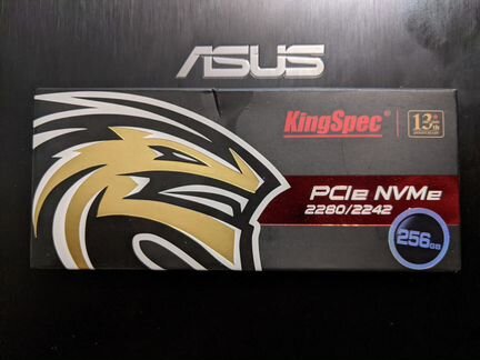 KingSpec PCI-e Gen3x4 NVMe M.2 SSD 256 GB