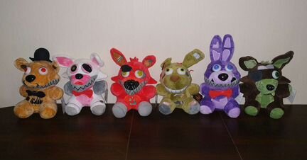 Мягкие игрушки Фнаф аниматроники
