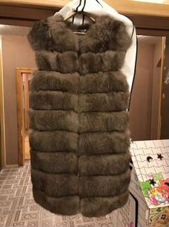 Жилетка из песца