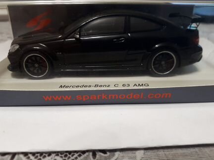 Mercedes C63 AMG Spark 1:43