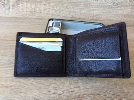 Мужской кошелёк из натуральной кожи