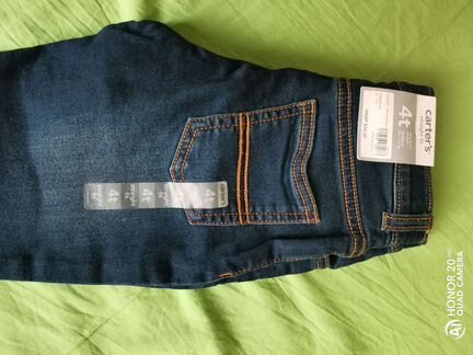 Джинсы Carters 4t новые