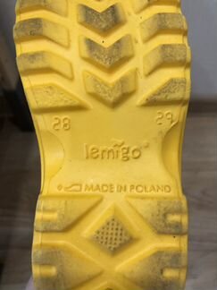 Резиновые сапоги lemigo 28-29 р