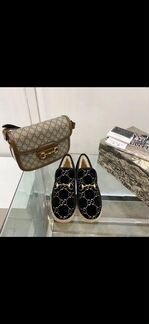 Gucci,Эспадрильи-лоферы 2020,Оригинал,тёплые, новы
