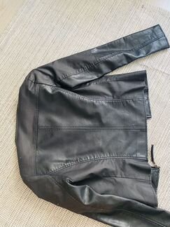 Кожаная куртка Sisley