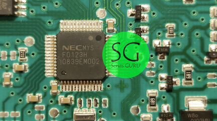 Процессор NEC uPD78F0123H (F0123H) прошитый
