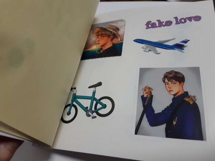 The Army of K-pop stickers-2 (стикеры с BTS)