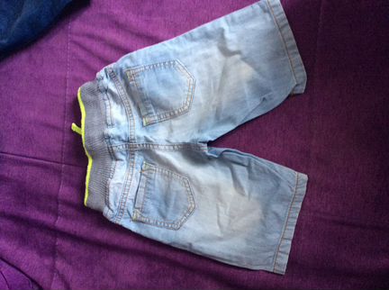 Шорты детские джинсовые