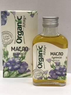 Масло льняное 100 мл Organic