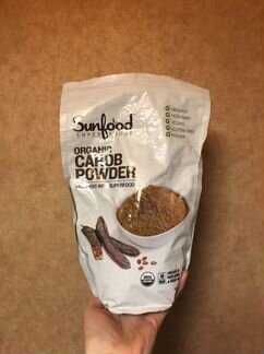 Кэроб Organic carob powder Sunfood