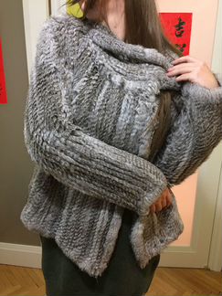 Меховой жакет новый