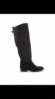 Новые сапоги из натуральной замши