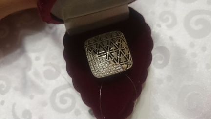Кольцо новое Серебро 925
