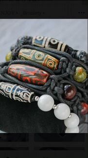 Браслеты шамбала со знаменитыми бусинами Дзи