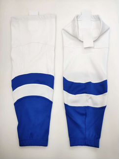 Хоккейные гамаши сине-белые. Витринный образец