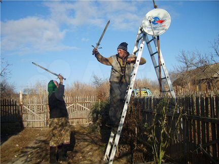 Комплекты Триколор с установкой