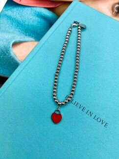 Браслет tiffany return бижутерный сплав