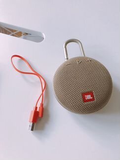Колонка Jbl Clip 3 - песочный цвет