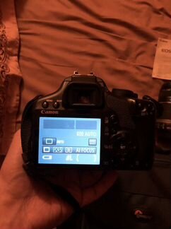 Зеркальный фотоаппарат Canon EOS 450D с доп объект