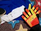 Детская футбольная форма, защита, перчатки