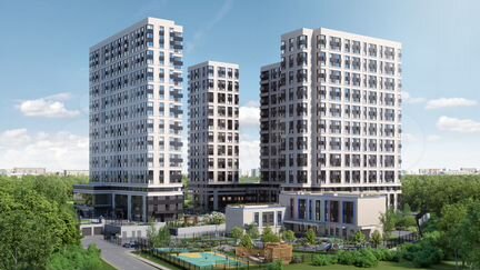 Квартира-студия, 29.4 м², 3/22 эт.