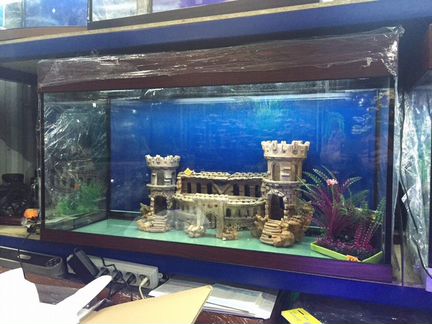 240л прямоугольный акв 120x40x56. Бесплат доставка