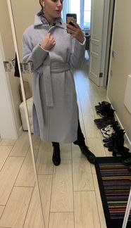 Красивое элегантное итальянское пальто 44-46 разме