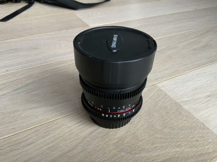 Объектив (рыбий глаз) для canon - samyang 8мм fish