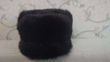 Норковая шапка мужская новая