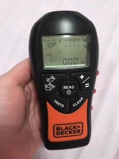 Ультразвуковой дальномер black & decker bdmu040