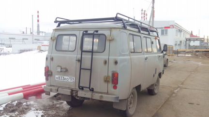 Багажник без сетки на УАЗ 3741 микроавтобус №750